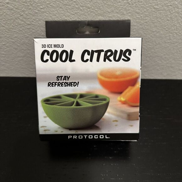 Ice Cube Mold 3D Cool Citrus Protocol New - Picture 3 of 5